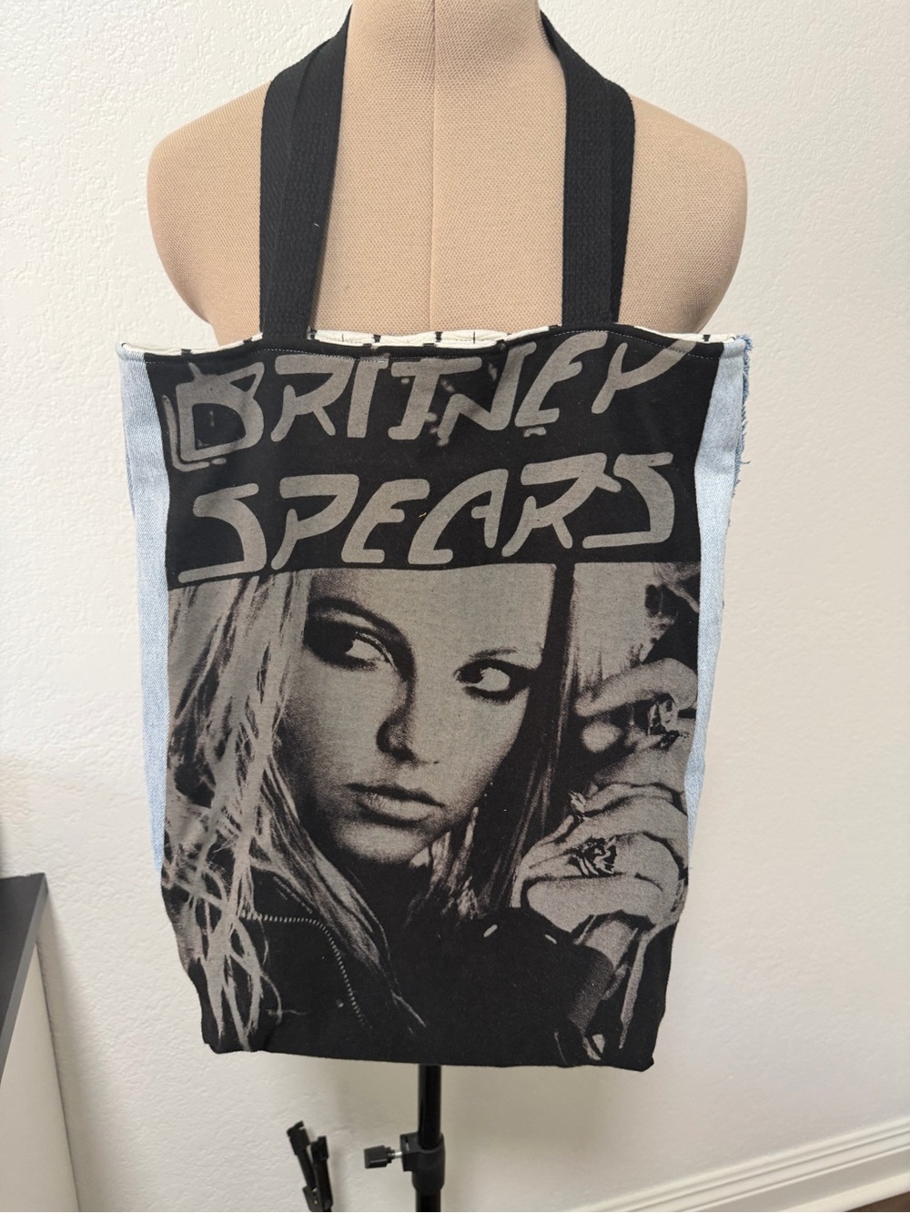 Britney Spears Graphic Tote Bag - handmade